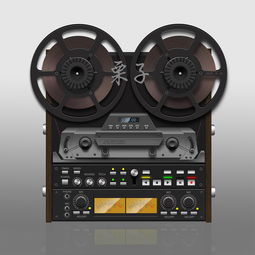 寫實圖標(biāo)臨摹 錄音機