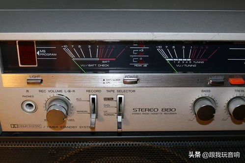 愛華 CS 880 80年代便攜式收音錄音機的經典制作